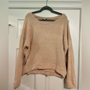 NWOT Camel Sweater
